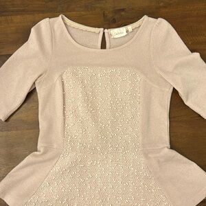 Anthropology brand Deletta. Fit and flare sweater